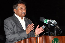 Musharraf call for Pakistan unity 