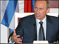 Putin wants US date to quit Iraq