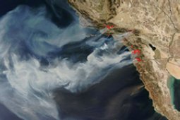 California fire forces mass exodus   