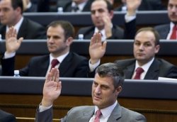 Kosovo elects Thaci as new PM   