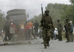 Army moves to quell Kenya violence   