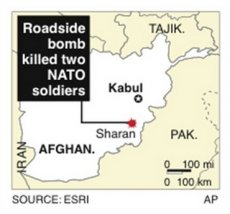 Two NATO soldiers killed in Afghanistan 