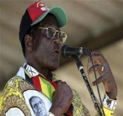 Mugabe blames the West for woes in final election push