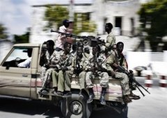 Fighting flares in Somalia   