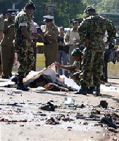 Sri Lanka bombing kills 12; 90 hurt