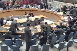 UN walkout over Gaza 