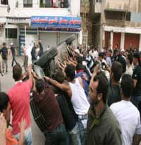 Fighting rocks north Lebanon city