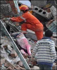 China says quake toll likely above 50,000