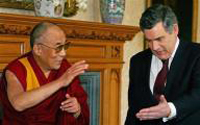 China rebukes Brown for meeting Dalai Lama