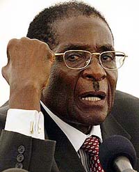 Mugabe lashes out at Britain