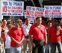 Mindanao accord signing blocked  