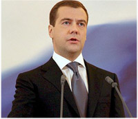 US missile defence system aimed at Russia: Medvedev