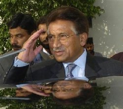 Pakistanis jubilant over Musharraf