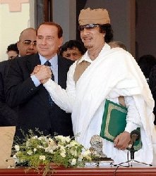 Italy pays Libya for colonial past 