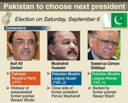 Pakistan set for presidential poll 