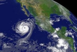 Hurricane batters western Mexico