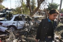 Bomb in Baghdad kills 22, wounds 54