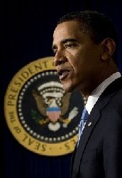 Obama sets agenda on first day 