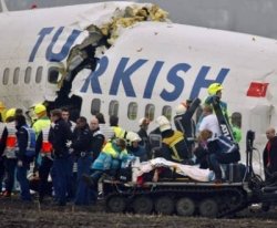 Turkish plane crashes in Amsterdam 