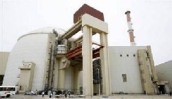 Iranians in test run of first nuclear power plant