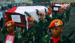 Indonesian military plane crashes; 24 killed