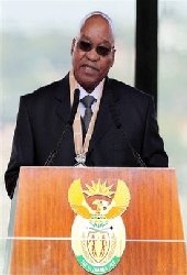 Zuma sworn in as S Africa president 