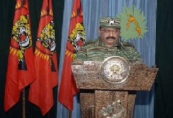 Sri Lankan rebel leader 