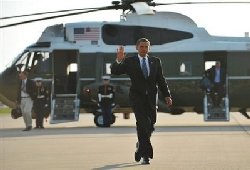 Obama sets off on Middle East trip 