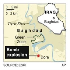 Deadly Baghdad blast strikes bus 