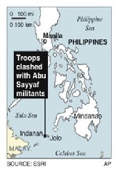 Many dead in Philippines fighting 