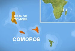 Yemeni plane crashes off Comoros 