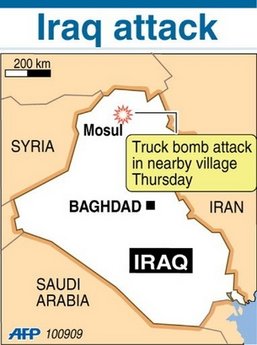 Deadly blasts hit northern Iraq 