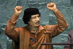 Gaddafi attacks major powers 