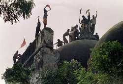 Uproar over India mosque report 