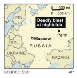 Scores killed in Russian nightclub 