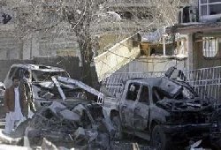 Suicide blast rocks Afghan capital