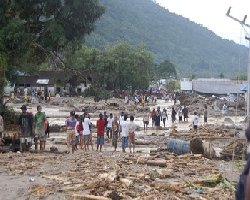 Flash floods in eastern Indonesia kill at least 68