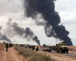 New air raids hit Libyan oil city 