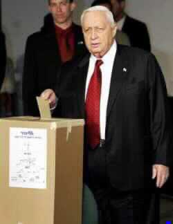 Sharon Faces Netanyahu in Israeli Battle of Hawks