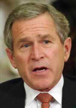 Bush Says Iraq Declaration 