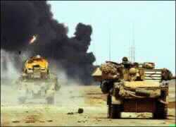 Raids Target Saddam Compound