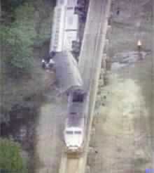 Amtrak Train Derails in Mississippi, One Dead