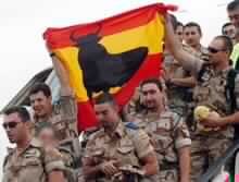 Symbolic Return of Spanish Troops from Iraq