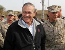 Rumsfeld Cancels Trip after Accusations