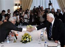 Abbas, Sharon Declare End to Violence