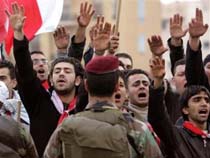 Lebanon Lawmakers Meet amid Protest