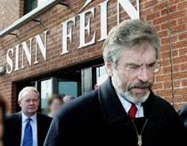 Sinn Fein Urges IRA to End Struggle